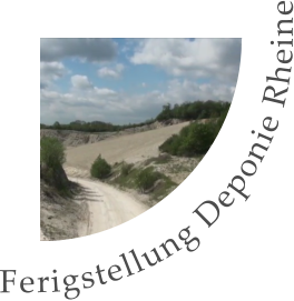 Ferigstellung Deponie Rheine